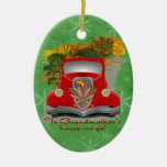 Das Haus-Feiertags-Verzierung der lustigen Großmut Ornament