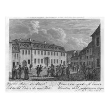 Das Haus von Johan Wolfgang von Goethe herein Postkarte