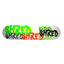 das hohe" Brett "des Fetzens Personalisiertes Skateboard