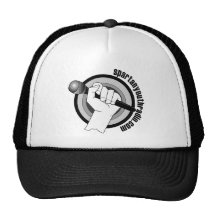 Das ikonenhafte Logo des spartanischen Jugend-Radi Netzcap