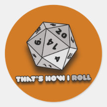 Das ist, wie ich d20 rolle sticker