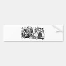 "Das Jarabe in der anderen Welt tanzend " Auto Sticker