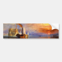Das kämpfende Temeraire Auto Sticker