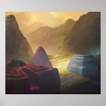 Das Kapitel 72 des Buches der Labyrinthe - Plakat