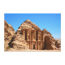 Das Kloster-PETRA Jordanien Galerie Faltleinwand