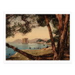 Das Kloster von St. Honorat, Cannes, Frankreich Postkarte