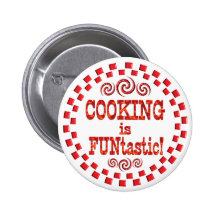Das Kochen ist FUNtastic Anstecknadel