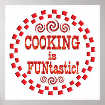 Das Kochen ist FUNtastic Plakatdrucke