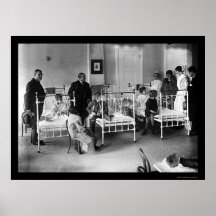 Das Krankenhaus der Kinder in New York 1920 Poster