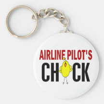 Das Küken des Fluglinien-Pilot Schlüsselband