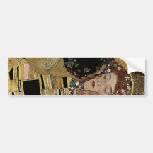 Das Kuss-Detail Gustav Klimts (circa 1908) Autosticker