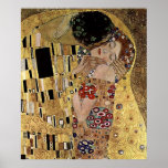 Das Kuss-Detail Gustav Klimts (circa 1908) Posterdruck