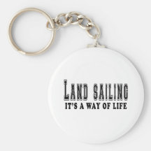Das Land, das es segelt, ist Lebensart Schlüsselbänder