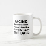 Das Laufen erfordert Bälle Kaffeetasse