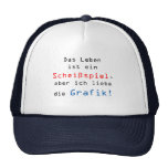 Das Leben ist ein Scheißspiel, aber ich liebe... Trucker Caps