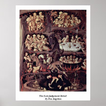 Das letzte Urteil-Detail durch Fra Angelico Poster