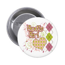 Das Mädchen des Gottes Buttons