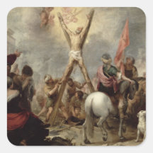 Das Martyrium von St Andrew, 1675-82 (Öl auf canva Sticker