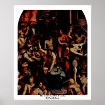 Das Martyrium von St. Romulus durch Portelli Carlo Poster