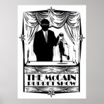 Das McCain Puppenspiel-Plakat