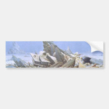 Das Meer des Eises Autosticker