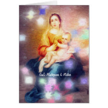Das Meisterwerk des Gottes ist Mutter Karten