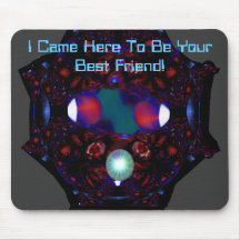 Das Mousepad des alien-Kindes