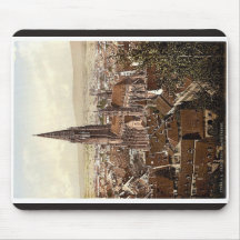 Das Munster, Freiburg, Baden, Deutschland ausgezei Mousepads