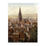 Das Munster, Freiburg, Baden, Deutschland ausgezei Postkarten