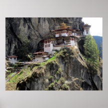 das Nest Bhutan des Tigers Plakatdrucke