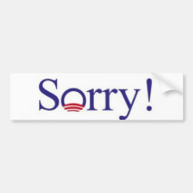 Das offizielle Apologizer im Leiter Auto Sticker