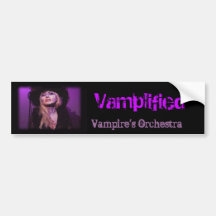 Das Orchester Vamplified Vampirs Autosticker