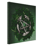 Das Pentagramm u. das Ivy2 Leinwand Drucke