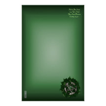 Das Pentagramm u. der Efeu Personalisierte Büropapiere