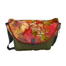 "Das Rickshaw-Bote-Tasche des Herbst-Blätter Kuriertaschen