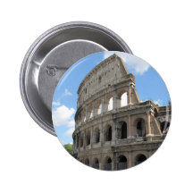 Das römische Colosseum Anstecknadelbutton