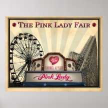 Das rosa Lady® angemessen Plakat