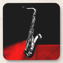 Das Saxophon Cocktail Untersetzer