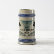 Das Schädel-Einhorn-Bier Tee Tassen
