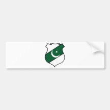 Das Schild von Pakistan Autosticker