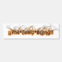 Das Sonic-Knall-Netz-Logo Autoaufkleber