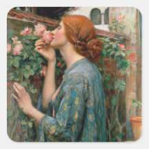 Das Soul der Rose, 1908 Sticker
