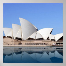 Das Sydney-Opernhaus I Plakat