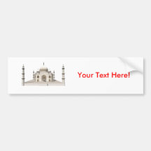 Das Taj Mahal: Modell 3D: Autosticker