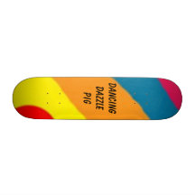Das Tanzen blenden Schwein Individuelle Skateboards