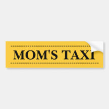 DAS TAXI DER MAMMAS AUTOAUFKLEBER