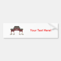 Das Tor von Westsee Huizhou: Modell 3D: Autosticker