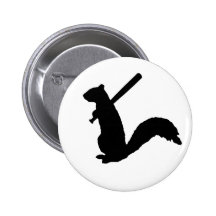 Das verärgerte Eichhörnchen Anstecknadelbuttons