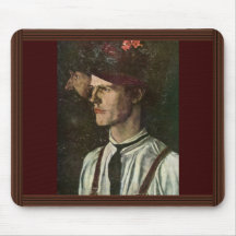 Das Wilderer-Fragment durch Leibl Wilhelm Mousepad