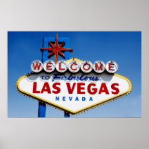 Das "Willkommen nach fabelhaftes Las Vegas" Zeiche Plakate